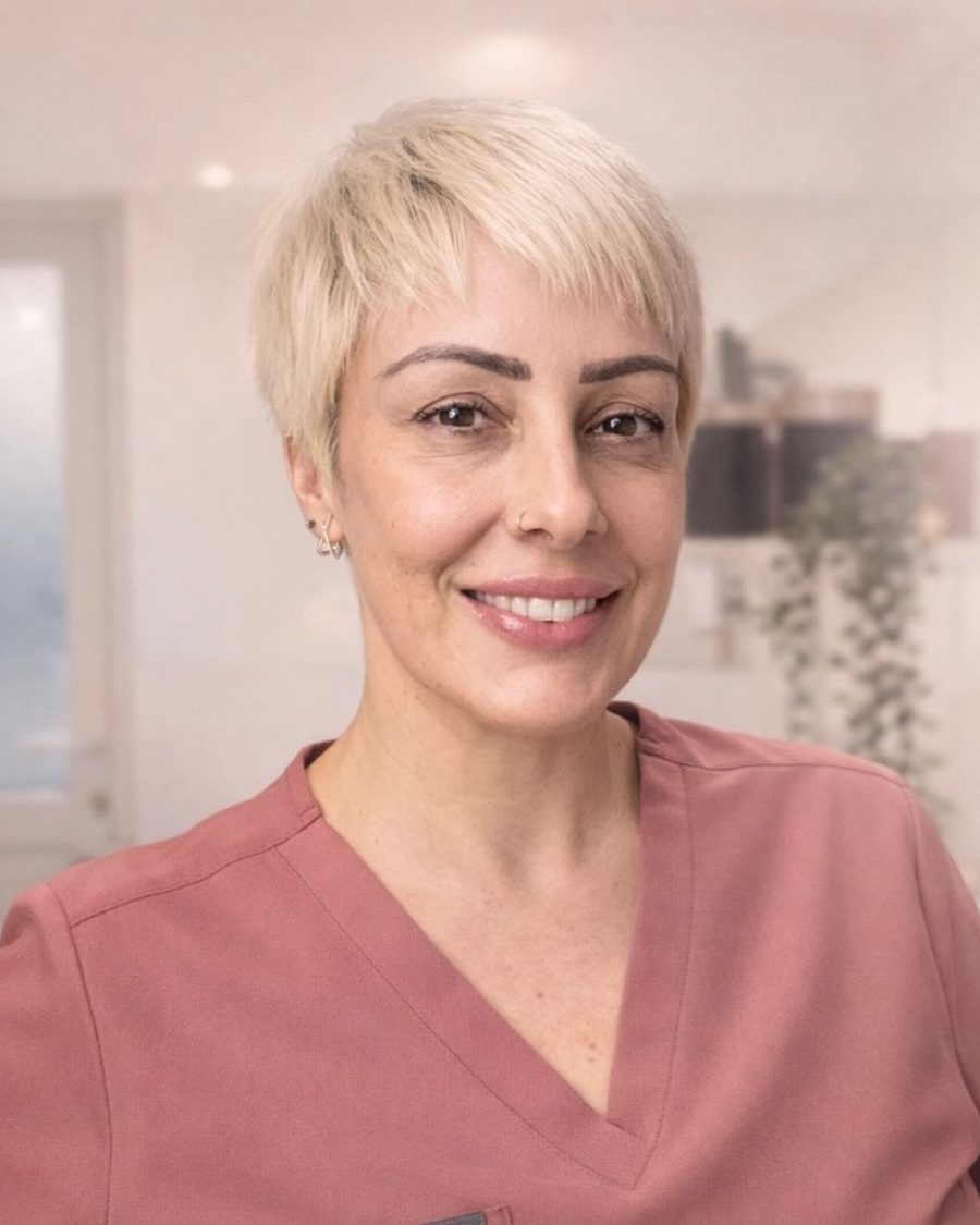Abbie, midwife, independent prescriber and founder of AbbieJaine Aesthetics, Basildon